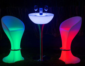 silla brillosa sillas led-en monterrey bonitas con luz